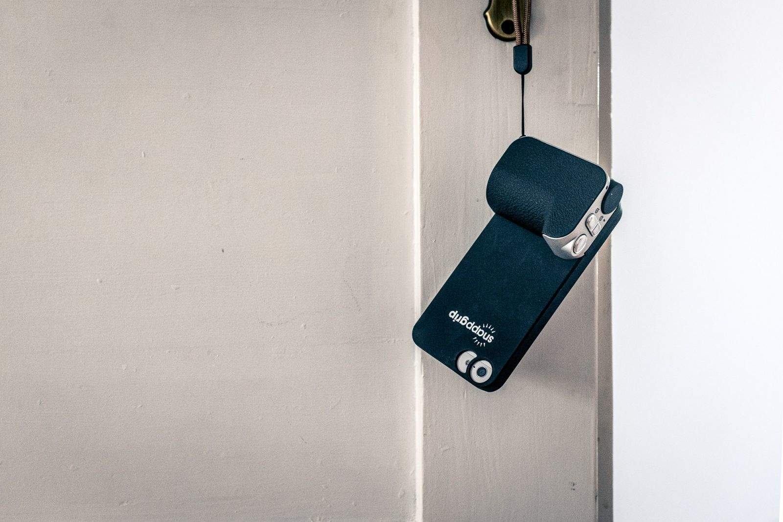 The wrist strap is the best part of the Snappgrip. Photos Charlie Sorrel/Cult of Mac