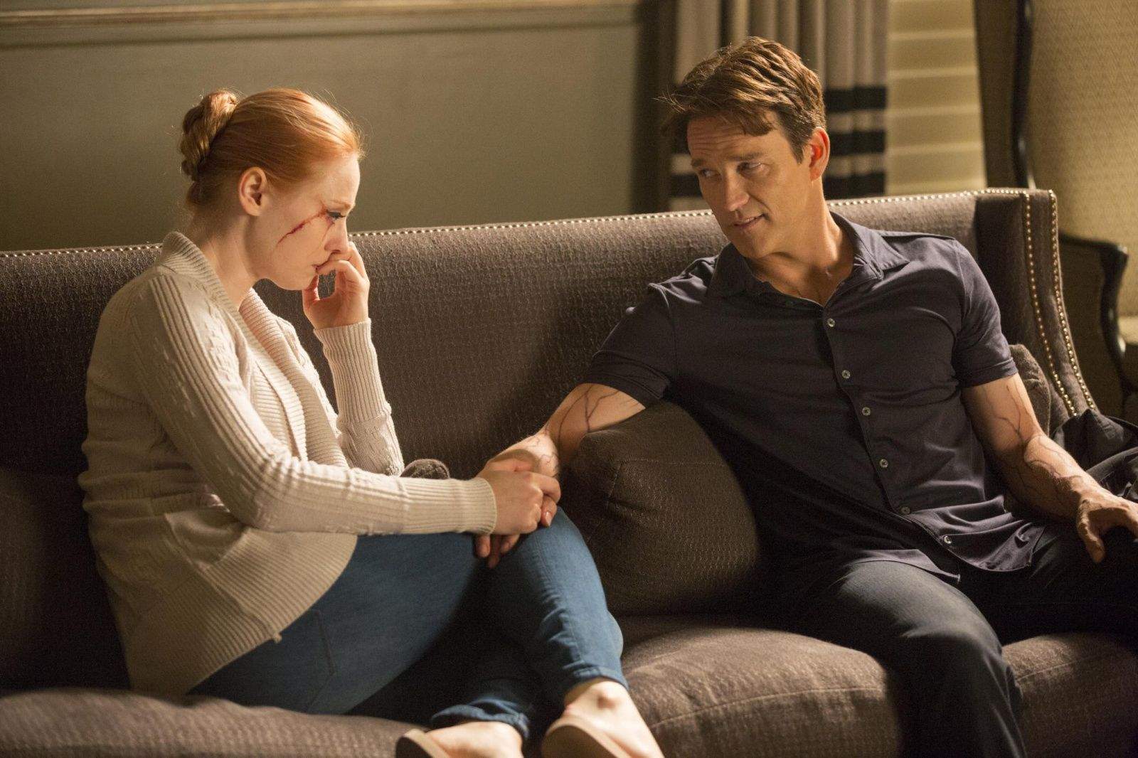 A tender moment. Photo: John P. Johnson/HBO