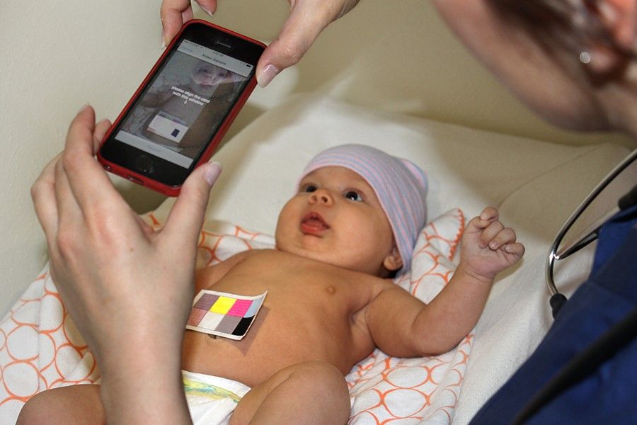 One day apps like this could be routinely used in hospitals as a way of eliminating certain diseases.