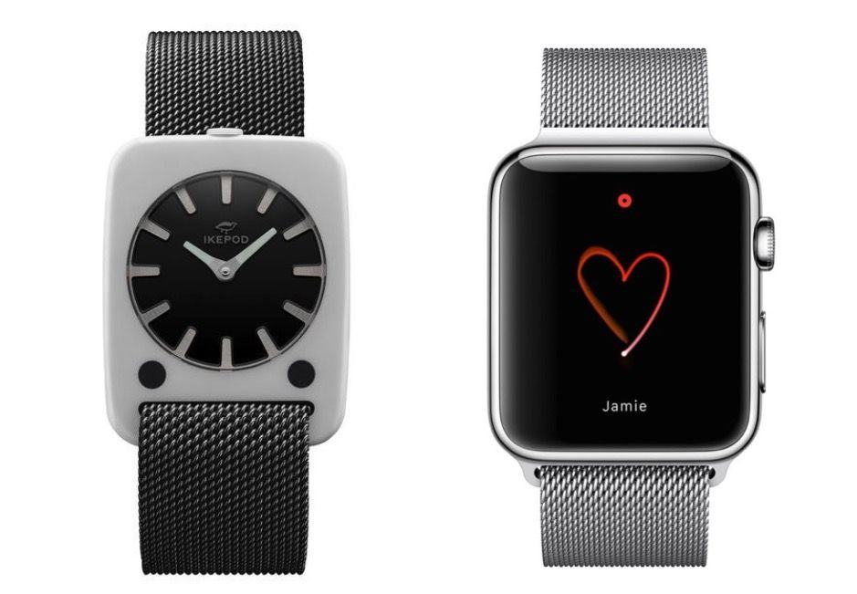 Apple Watch's Milanese Loop strap is identical to that of the Ikepod Solaris.