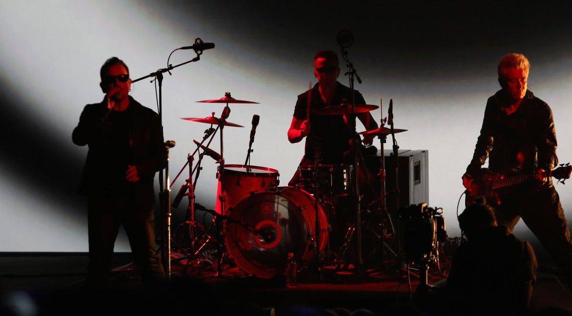 U2's performance couldn't match the star power of the Apple Watch. Photo: Roberto Baldwin/The Next Web