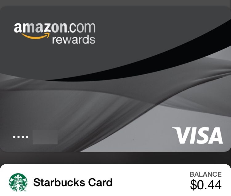 Amazon Rewards Visa in Passbook. Screenshot: Alex Heath/ Cult of Mac