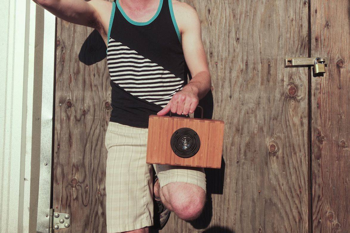 This speaker charges in minutes, plays for hours. Photo: Blueshift