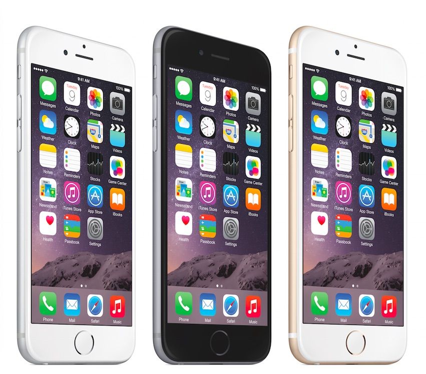 Product image of iPhone 6 Plus, which set a new sales record for Apple by selling 10 million over its launch weekend.