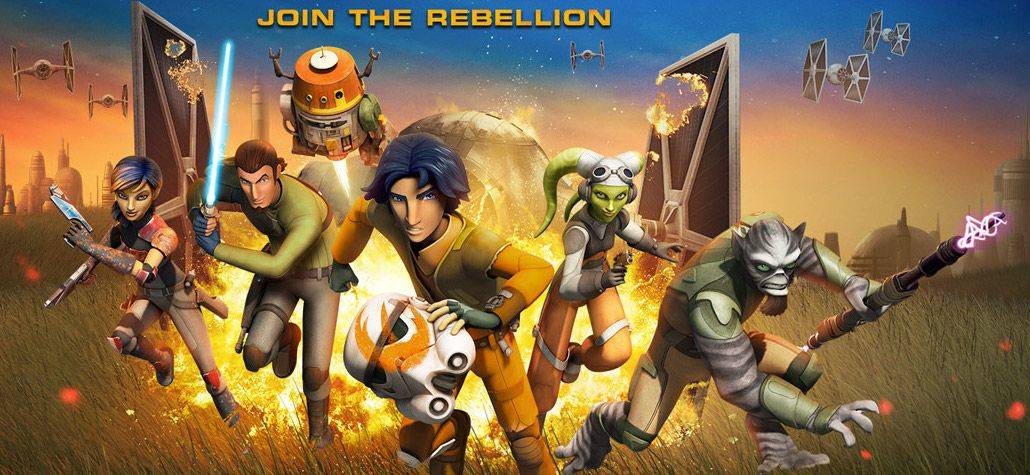May the Force be with you. Screenshot: Disney XD
