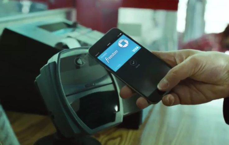 Live fast, die young, pay for your purchases using Apple Pay. Photo: Chase.