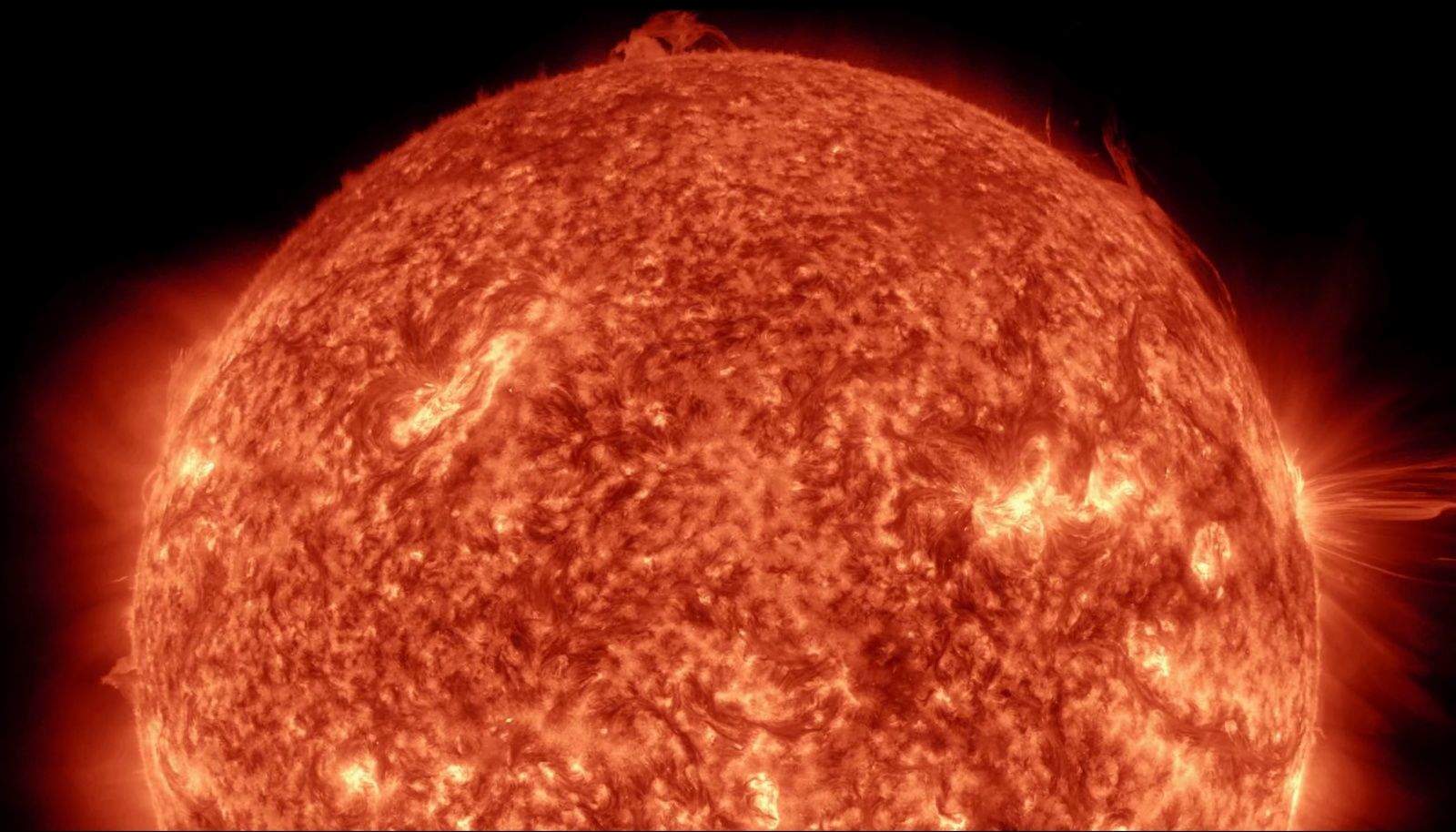 Might as well be walking on the... Photo: NASA