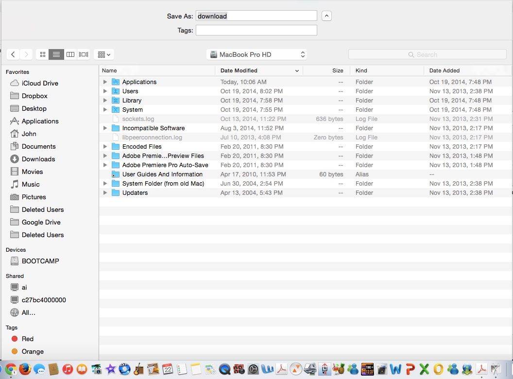 Another annoying Yosemite bug. Screenshot: Cult of Mac