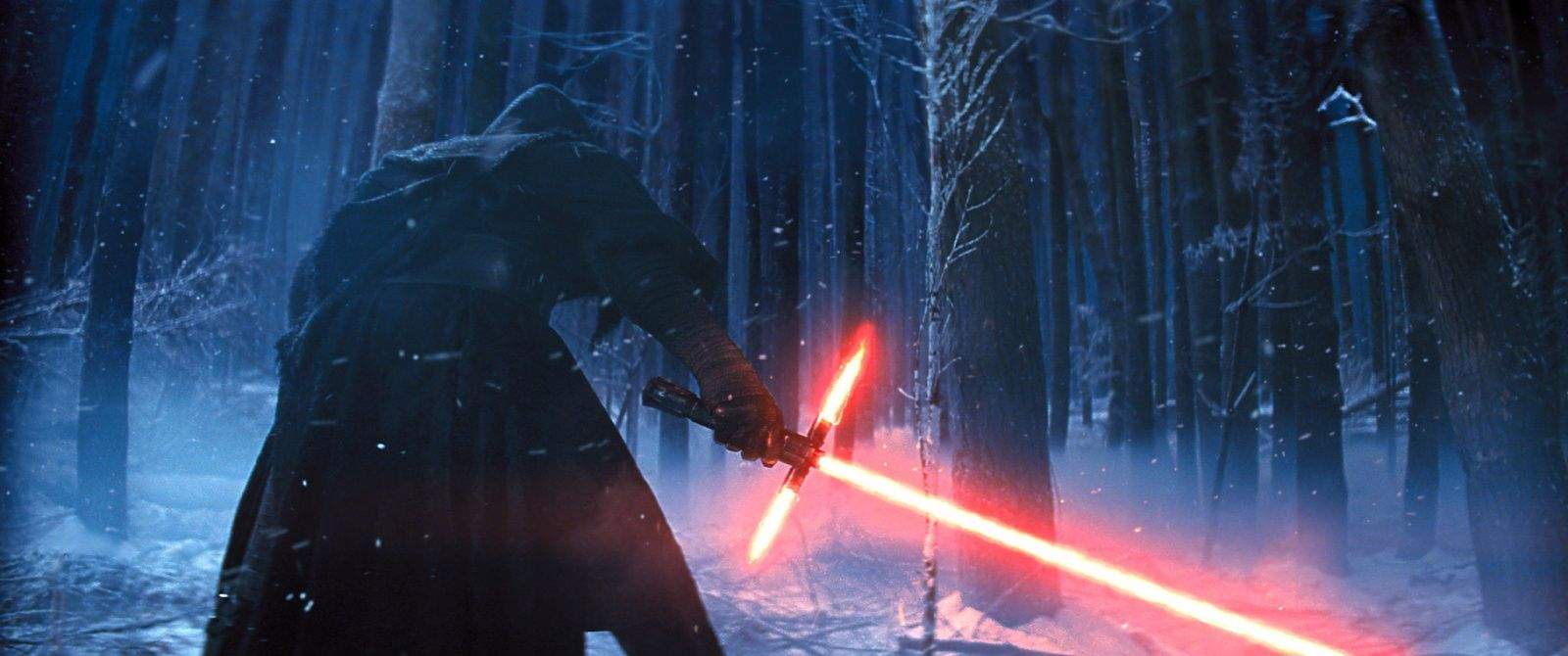 A mysterious scene from the first trailer for Star Wars: The Force Awakens. Photo: Walt Disney Studios