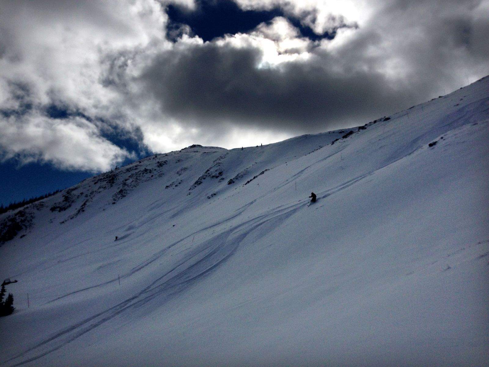 Colorado is getting the early season powder but the cloud full. Photo: Jakob Schiller/Cult of Mac
