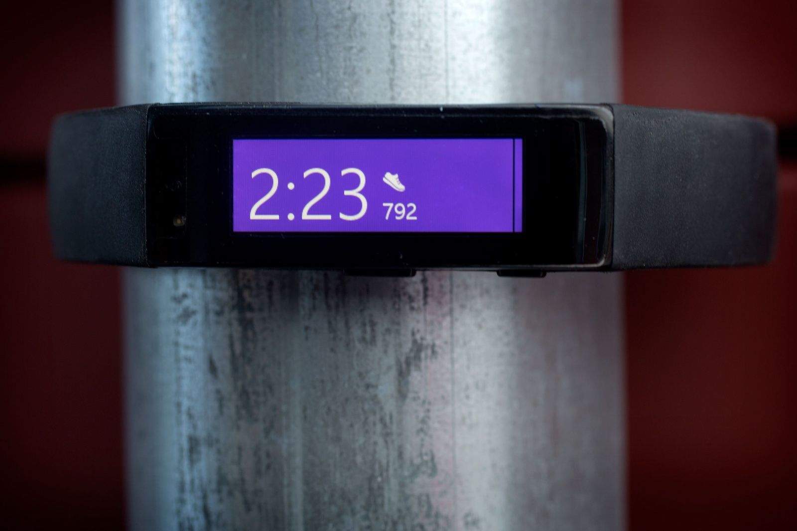The Microsoft Band. Photo: Jim Merithew/Cult of Mac