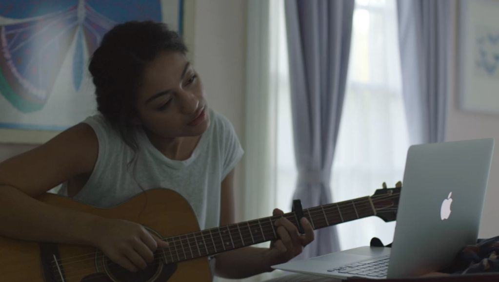 The star of Apple's new ad for the holidays. Photo: Apple