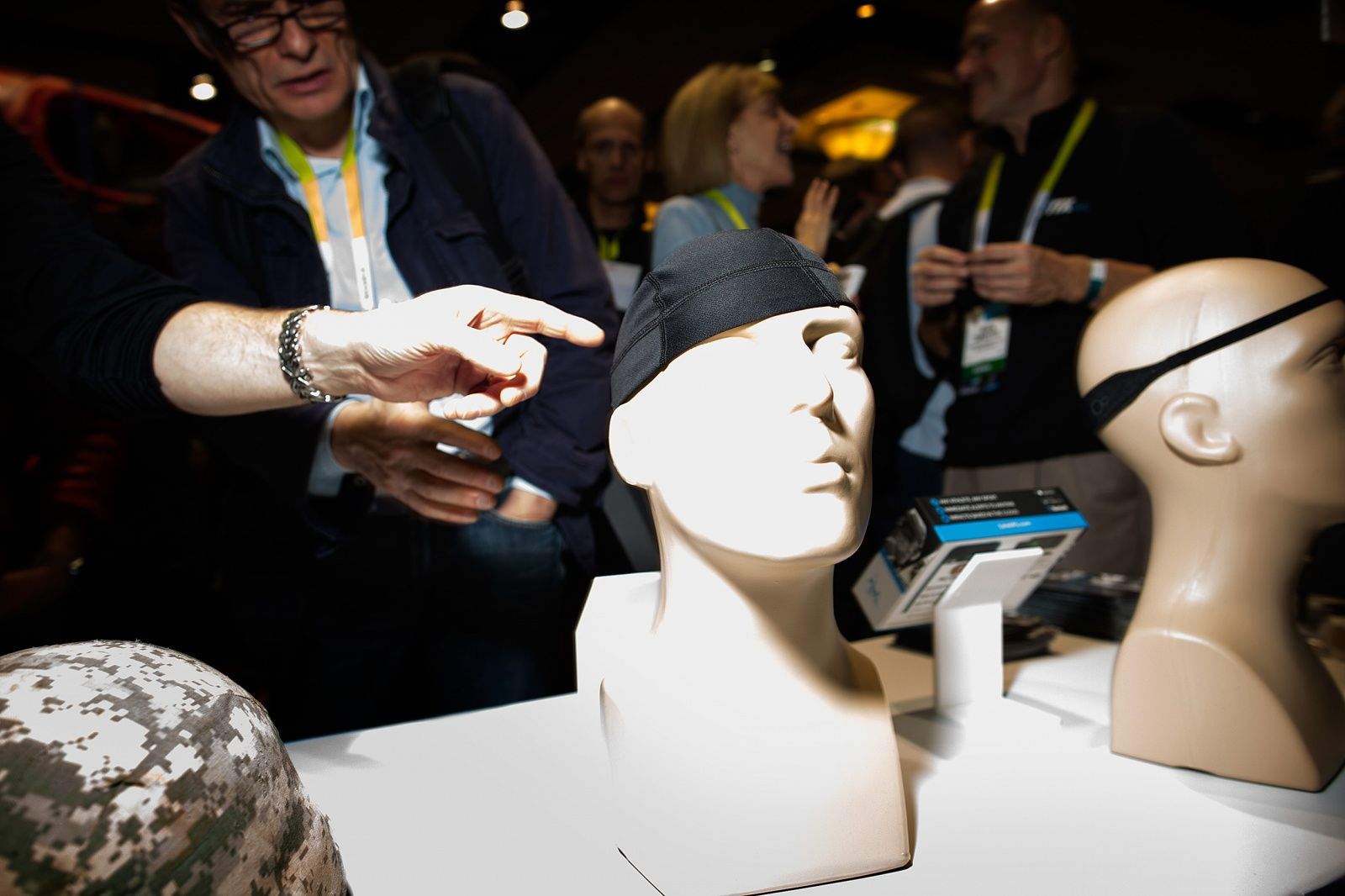 Concussion headware. Photo: Jim Merithew/Cult of  Mac