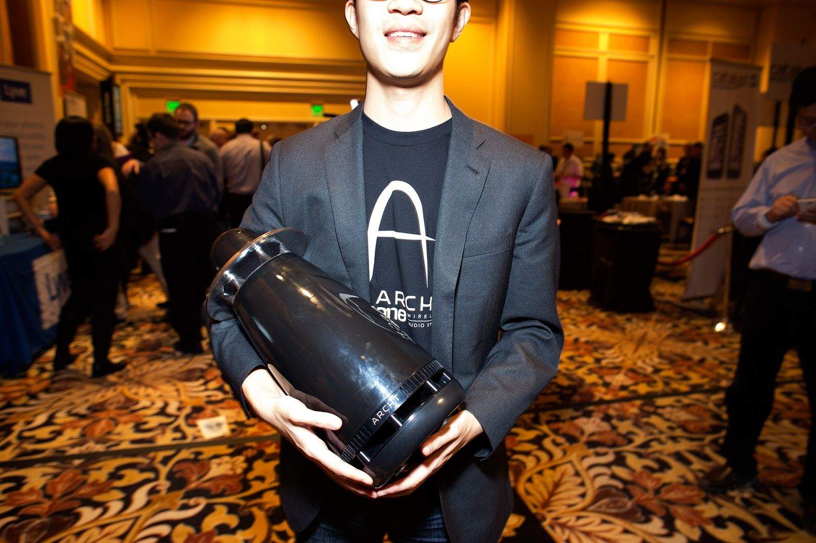 The Archt one wireless speaker uses patented technology to fill a room with sound. Photo: Jim Merithew/Cult of Mac