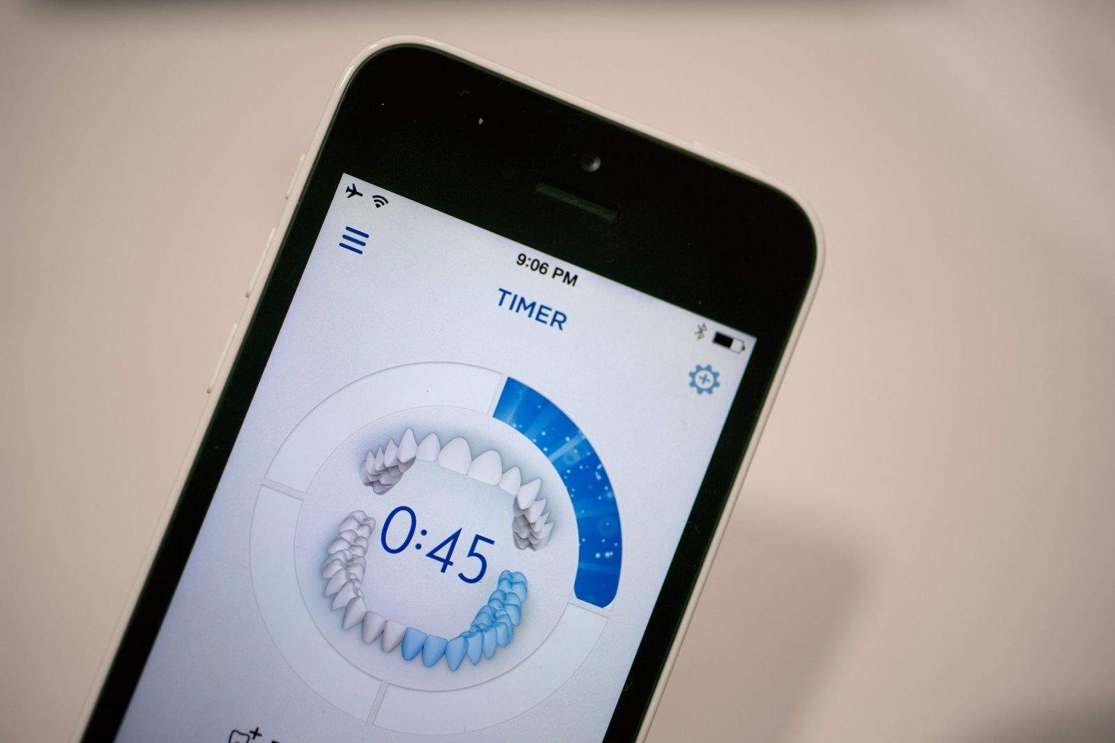 Toothbrush technology has come to your mobile. Photo: Jim Merithew/Cult of Mac