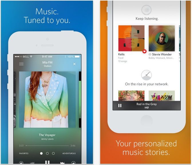 The official Rdio app just updated with a new station and sharing capabilities. Photo: Cult of Mac