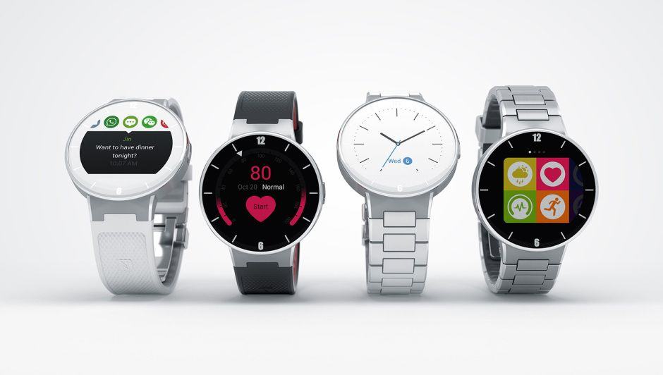 WATCH will work with iOS as well as Android. Photo: Alcatel Onetouch