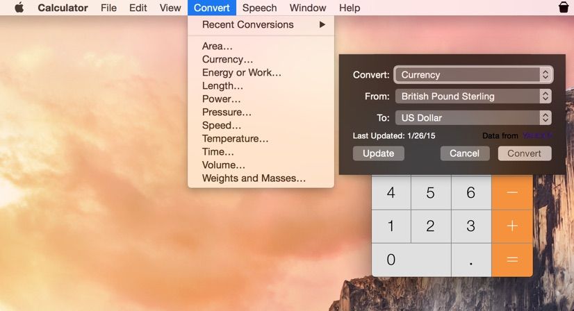 Your Mac's calculator has some tricks up its sleeve. Photo: Rob LeFebvre