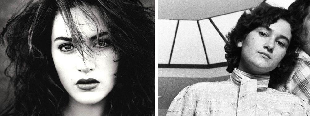 Kate Winslet (left) plays Joanna Hoffman (right) in Steve Jobs.
