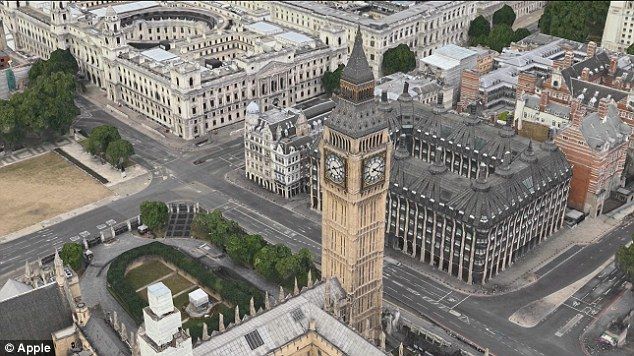 No longer is Big Ben frozen in time. Photo: Apple