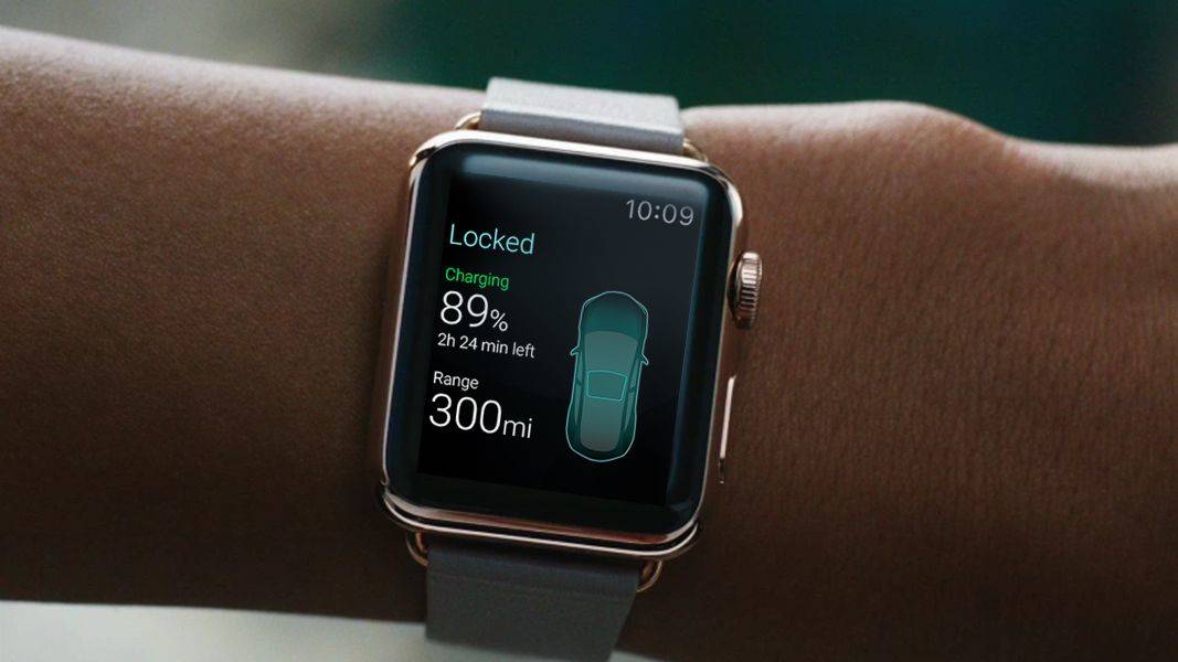 A Tesla Watch app concept.