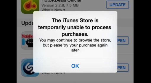 Ain't that just the way that life goes down, down, down, down. Photo: Apple