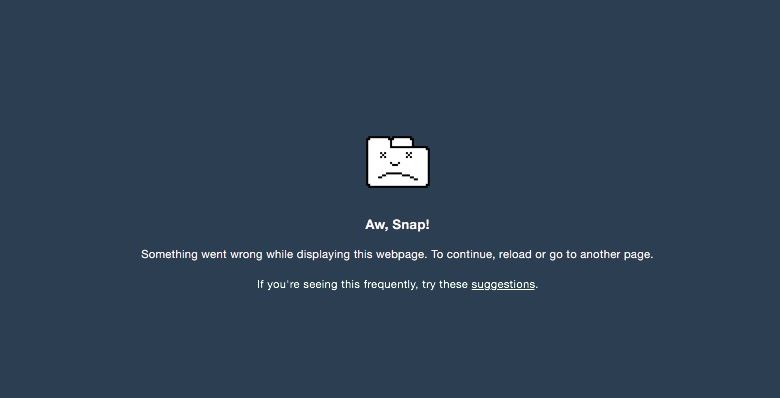 These 13 characters will kill your Chrome browser dead. Photo: VentureBeat