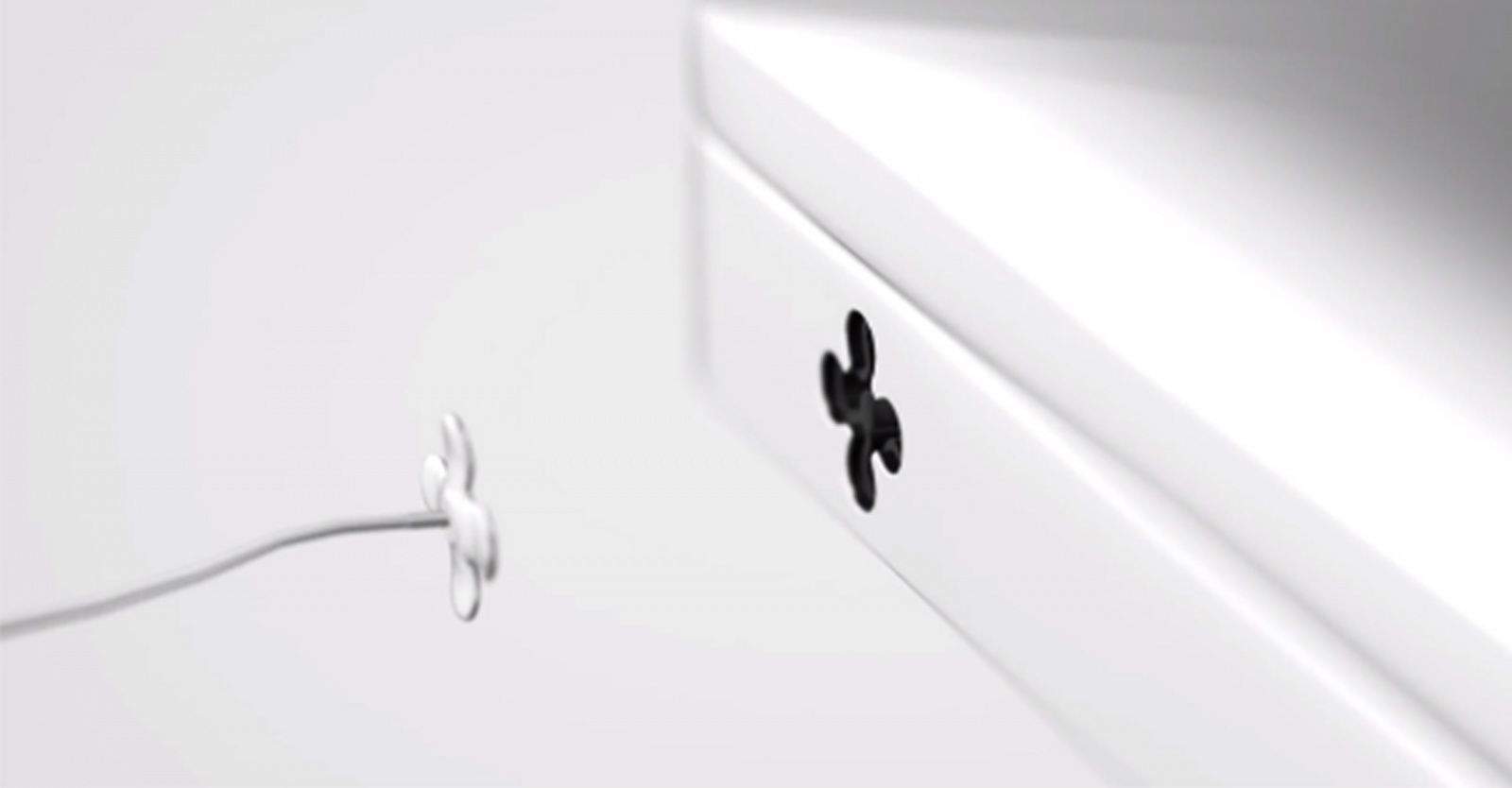 Not a new charger! College Humor makes fun of Apple and the new Macbook. Photo: College Humor/YouTube
