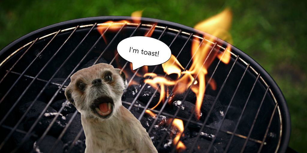 I asked my colleague Killian Bell to come up with an image to show the battle between Twitter and Meerkat. This is what he came up with. The monster. Photo: Cult of Mac