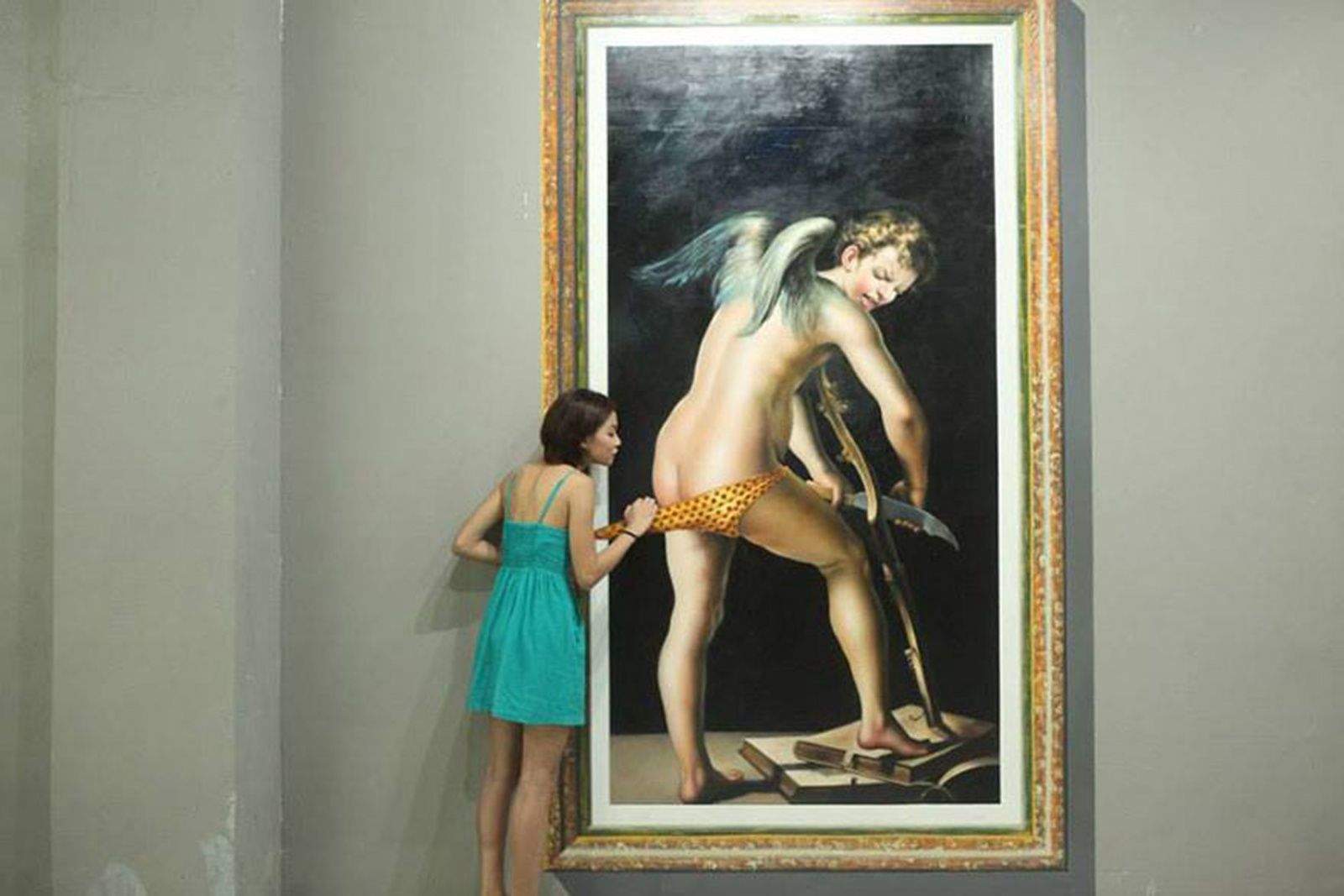 Go ahead, touch the art and have your picture taken at Art in Island interactive musuem in Quezon City, Philipines. Photo: Art in Island/Facebook