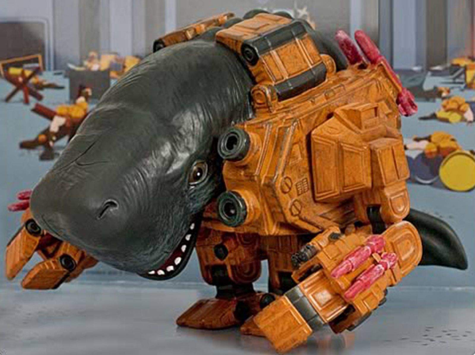Mechawhales are the creation of 3D artist Hauke Scheer. Photo: Hauke Scheer