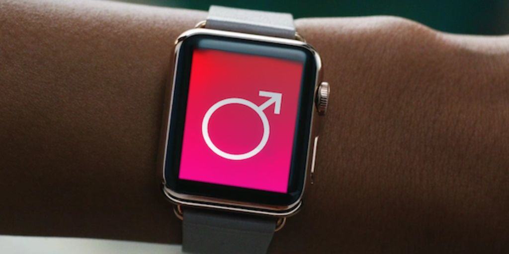 Is that an Apple Watch on your wrist, or are you just pleased to see me? Photo: WatchMe88
