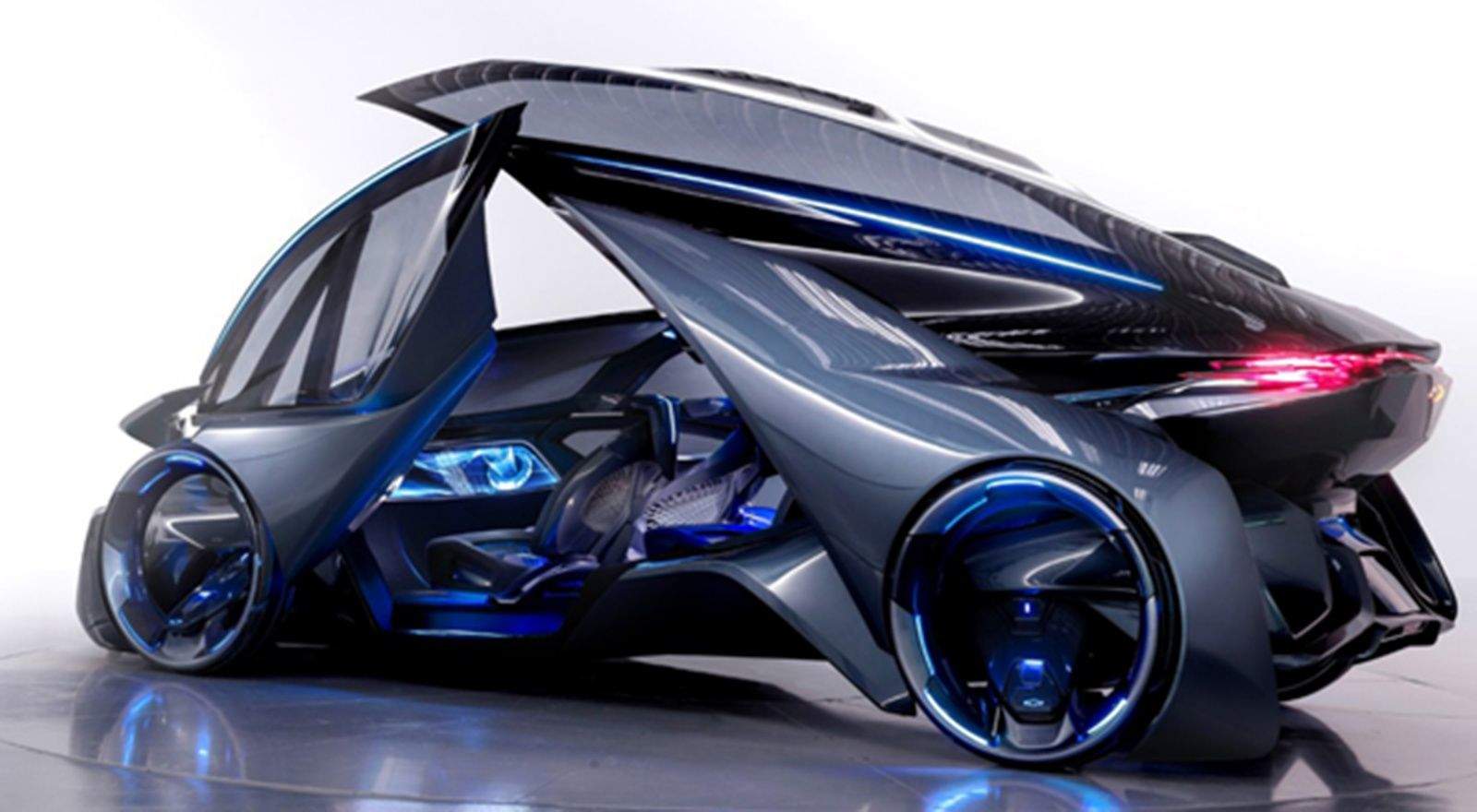 The Chevy FNR is a concept of a self-driving car that was unveiled this week in China. Photo: General Motors/Shangai Motor Show
