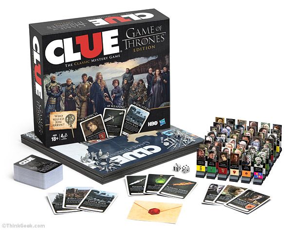 Find out who killed Khaleesi in the throne room. Photo: ThinkGeek
