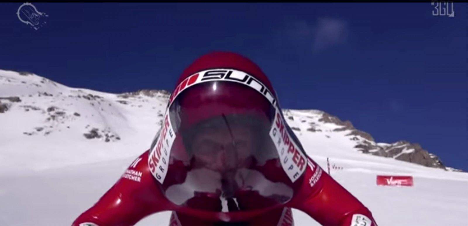 Eric Barone takes a mountain bike ride down a mountain in the French Alps and breaks his own speed record. Photo: 3Go Productions/YouTube