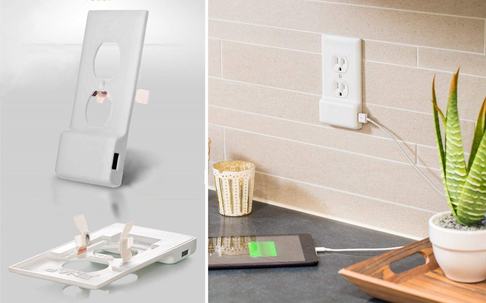 The SnapPower USB charger has raised more than $600,000 on Kickstarter. Photo: SnapPower