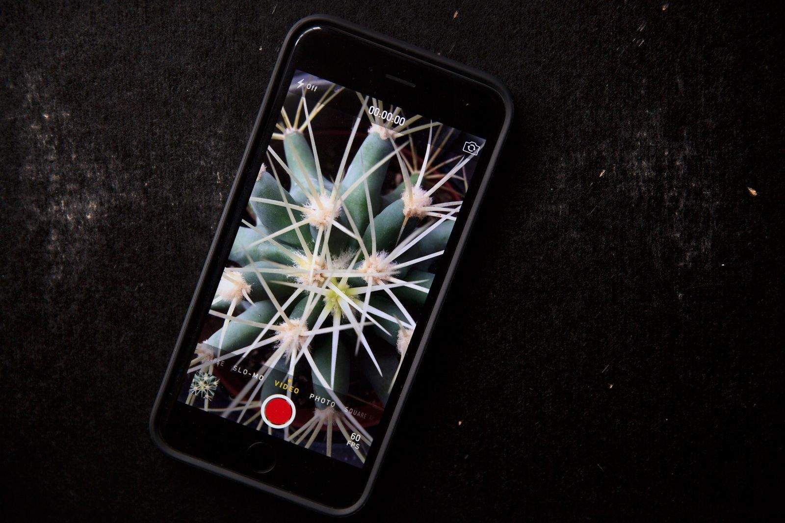 iPhone dark