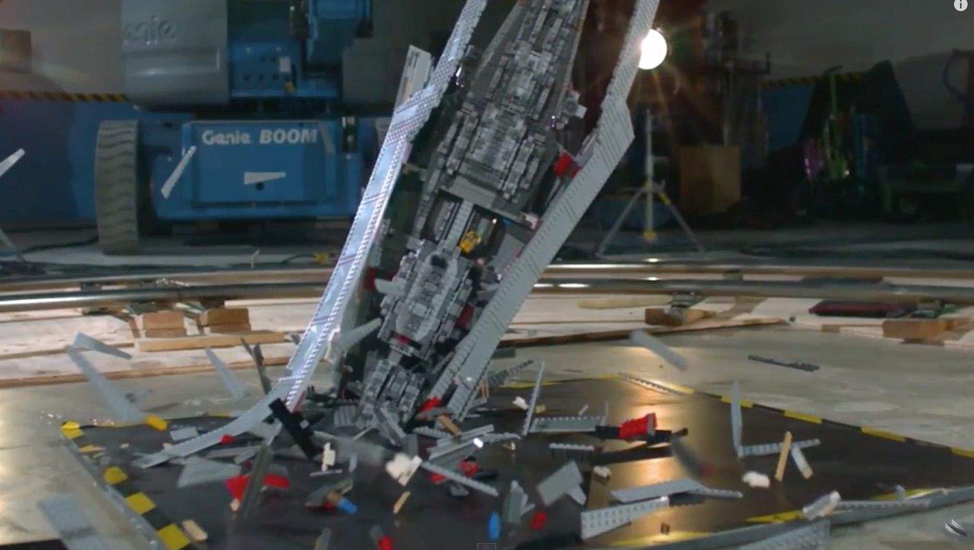 I know! Let's spend a double shift making this thing, then drop it on the ground. Photo: Wired