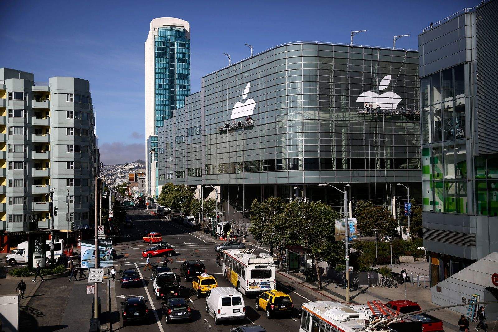 It's beginning to look a lot like WWDC at Moscone Center in San Francisco.