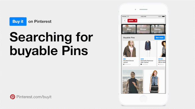Pinterest Buyable Pins