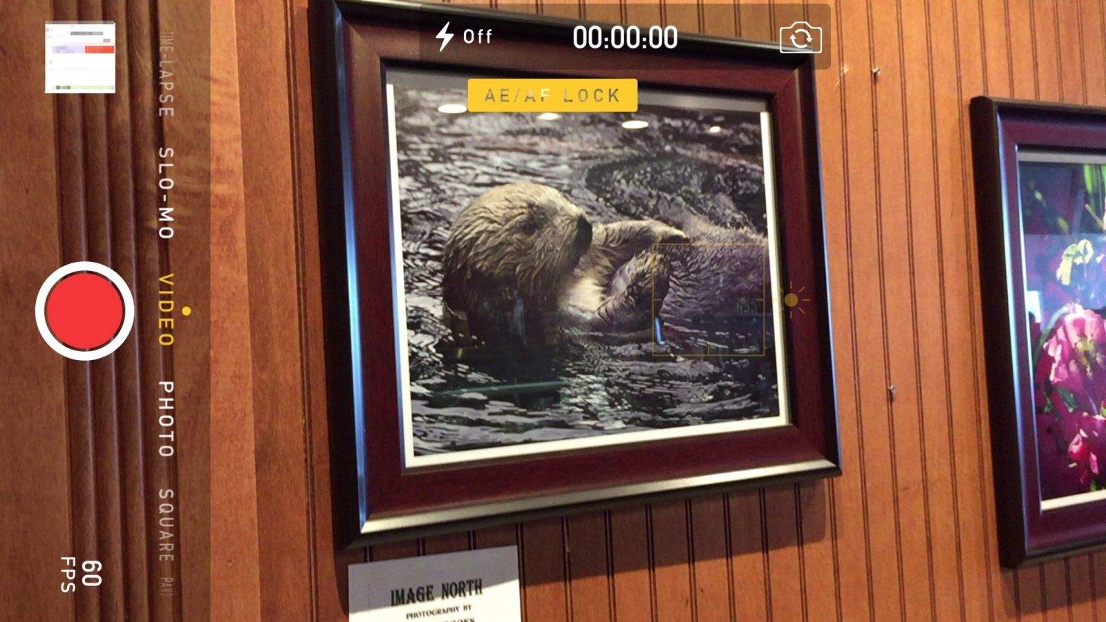 Lock focus and exposure values for better video (and photos).
