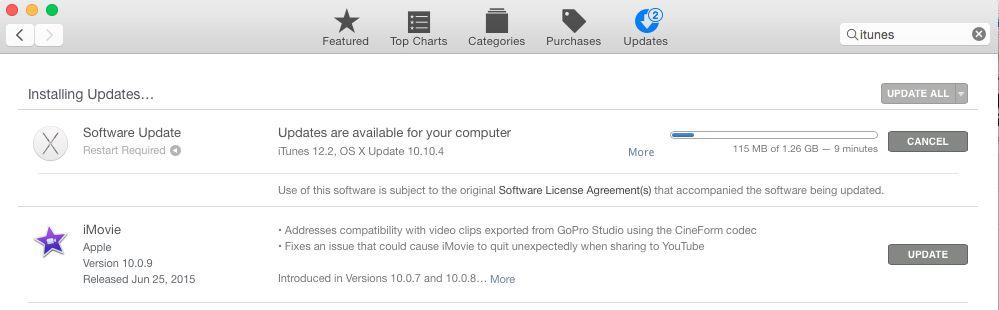 iTunes 12.2