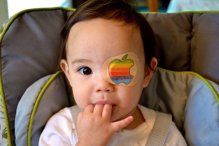 Y'argh, me mateys. Talk about a true Apple fan.
