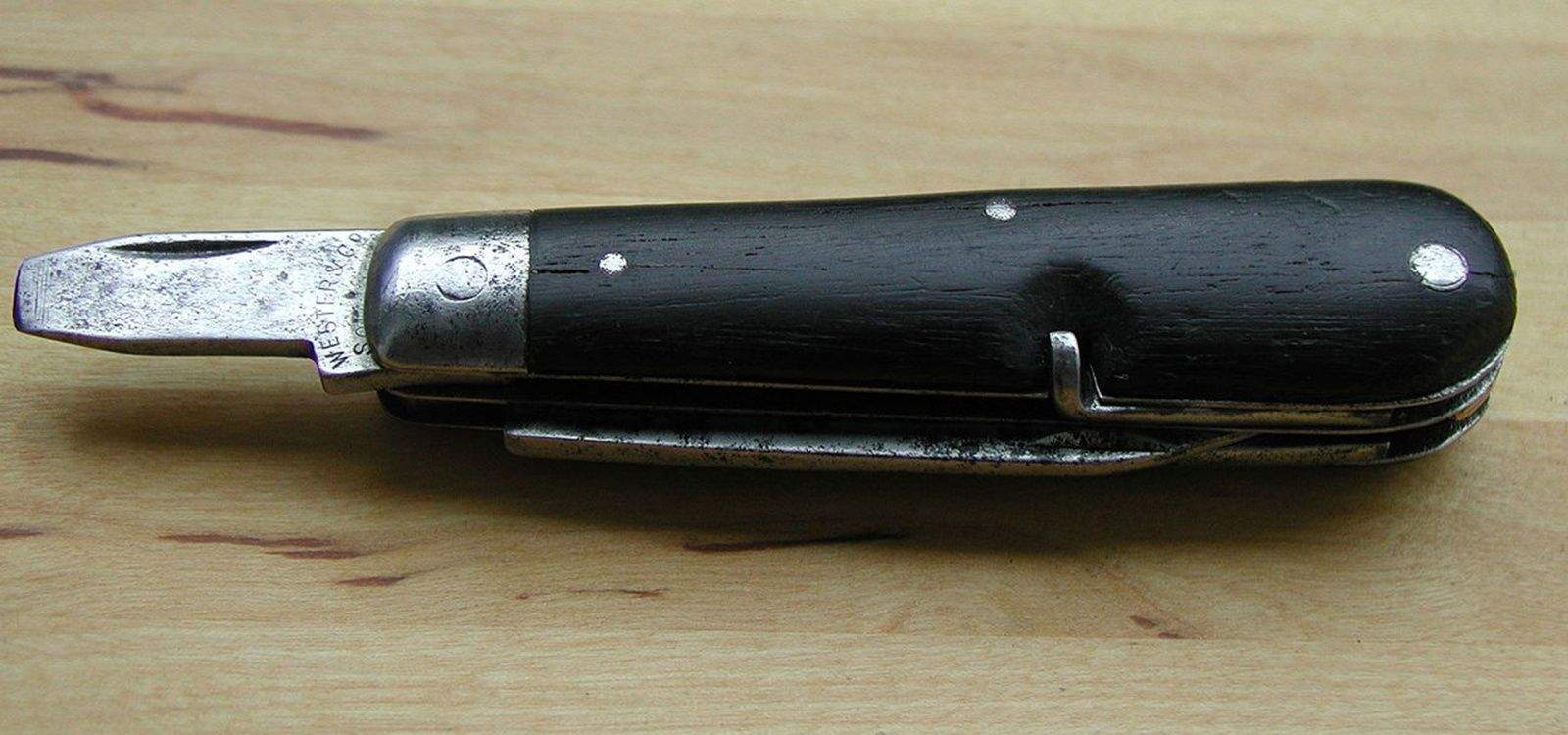 The first Swiss Army Knife, which was issued to soldiers in October of 1891.