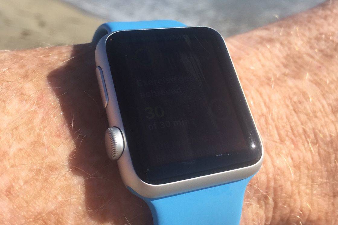 Apple Watch ocean workout