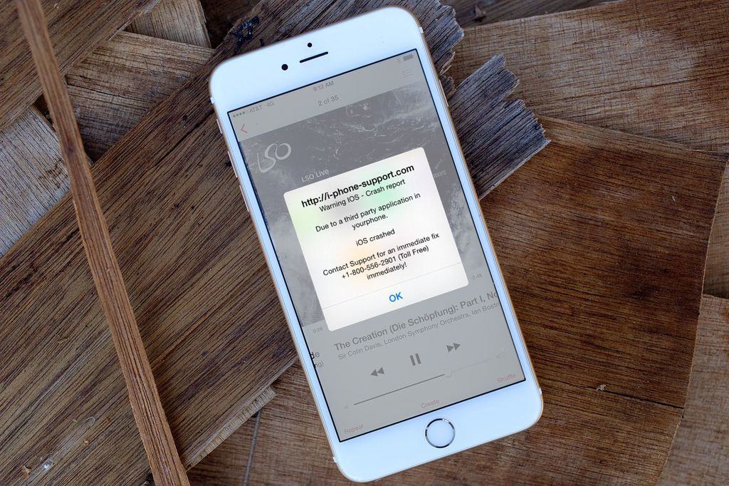 Give us your money, or the iPhone gets it!