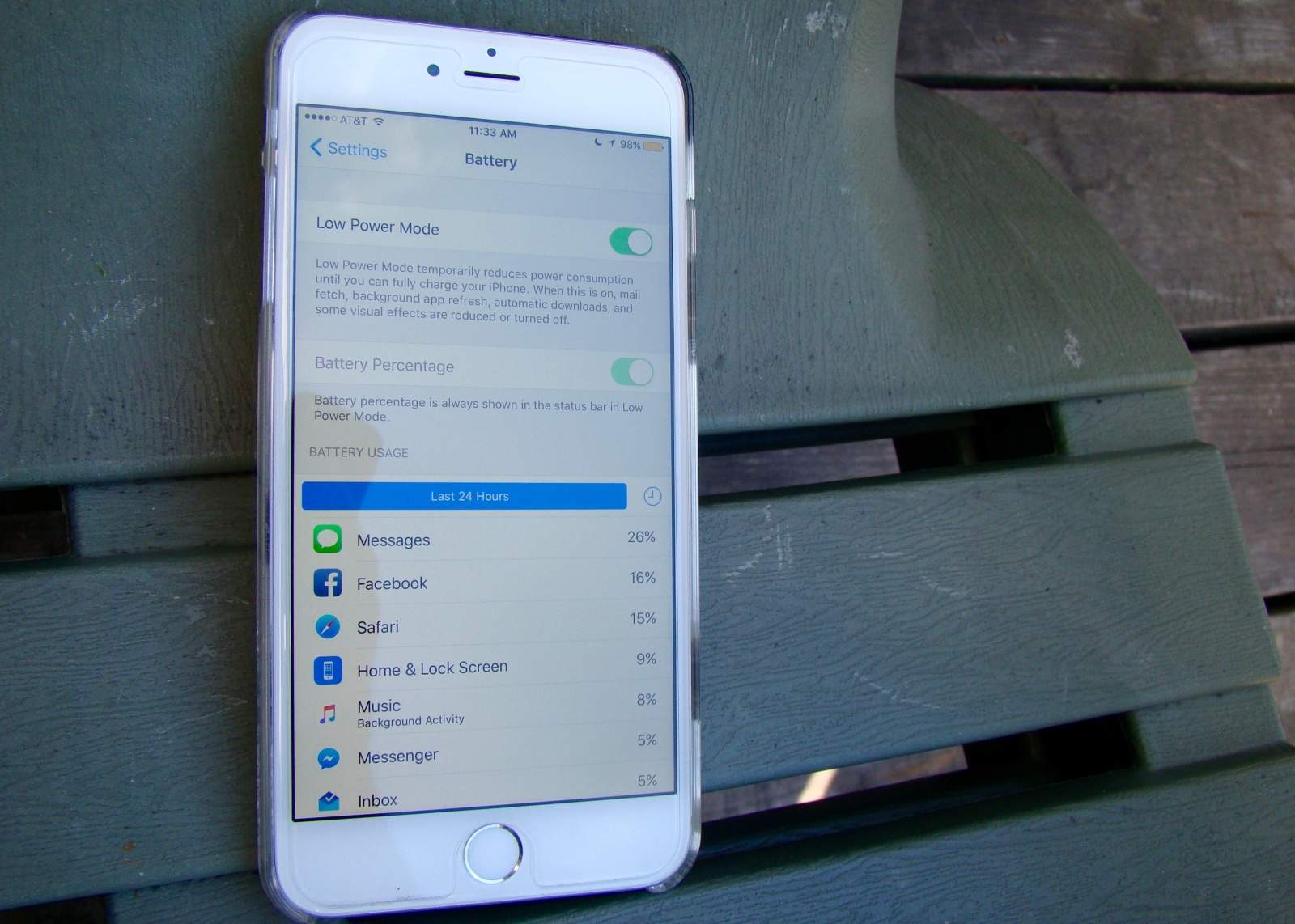 Keep your iPhone humming for up to three hours until your next charge.