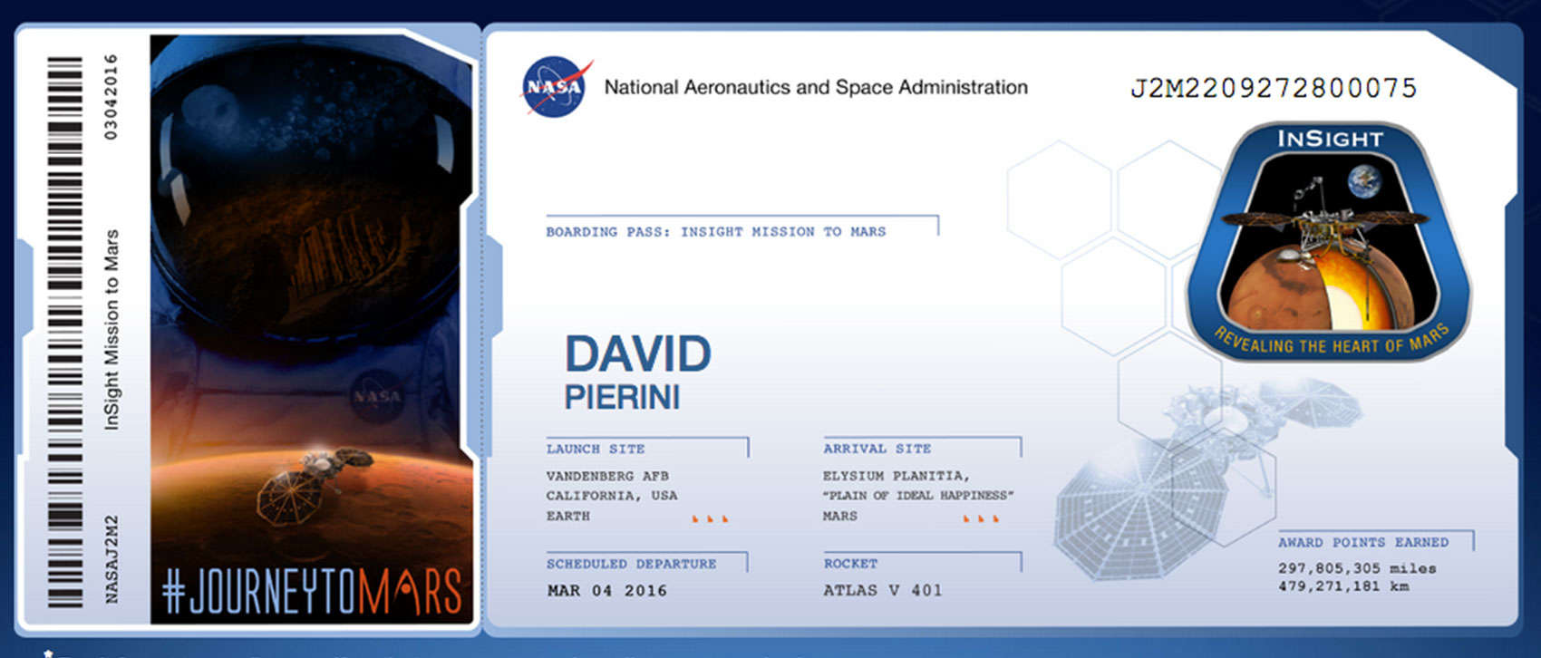 I've got my ticket to Mars. How about you?