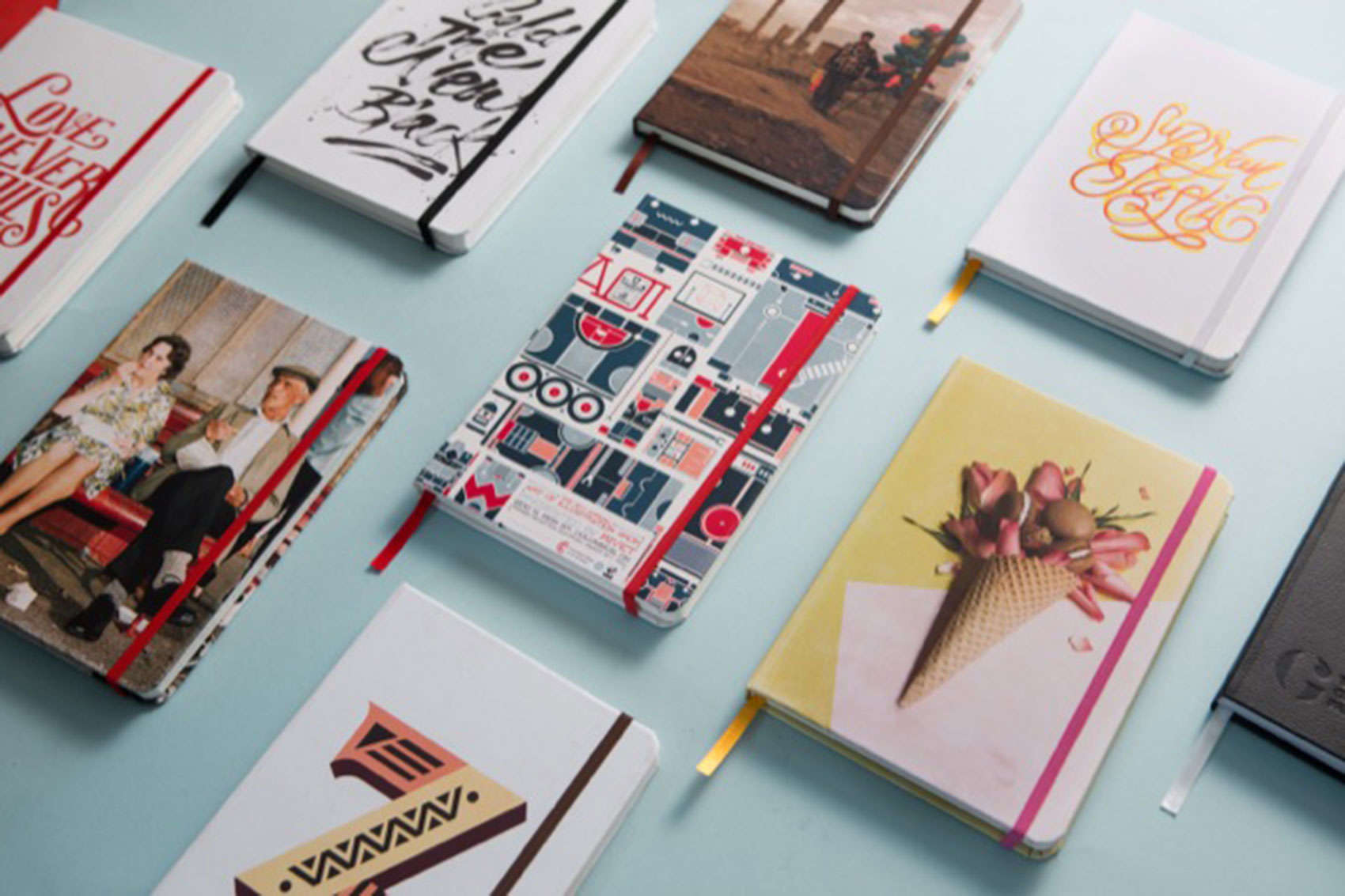 Custom design your own notebooks with Book Block.