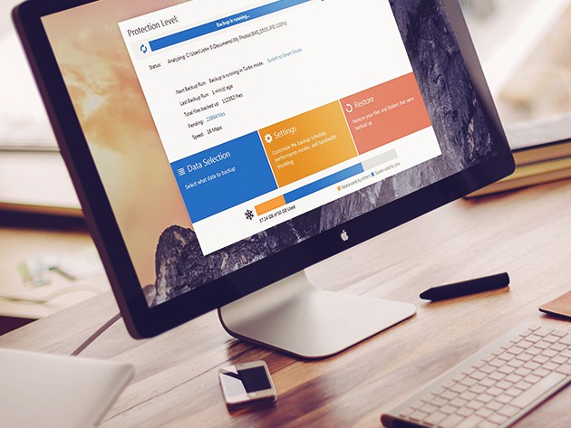 SkyHub Cloud's lifetime subscription backs up all your data across 3 devices.